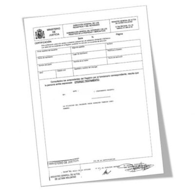 Certificado de últimas voluntades